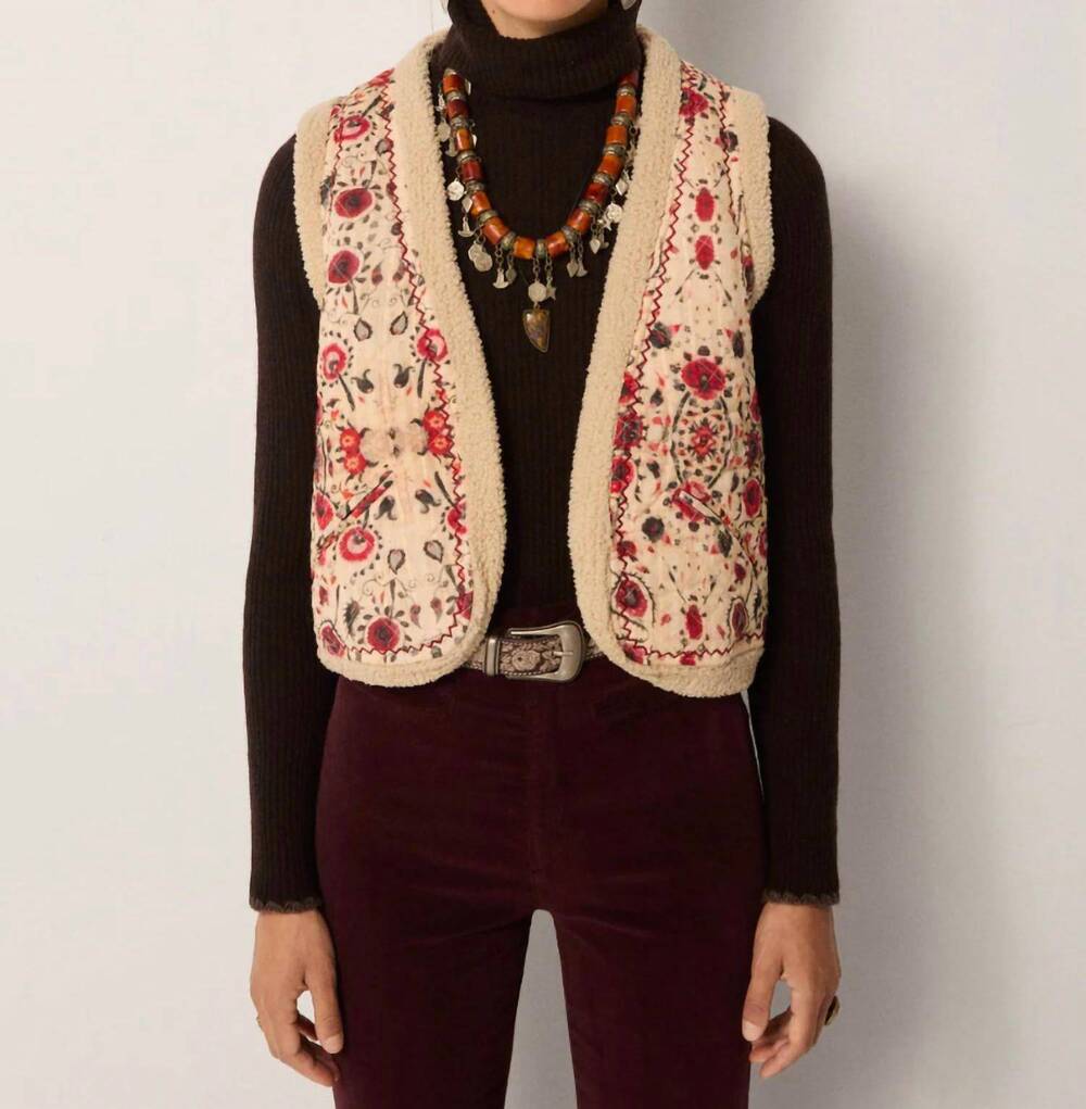 NEW MAISON HOTEL paul vest in coquelicot coquillage